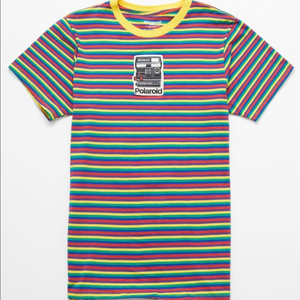 Polaroid Stripe T-Shirt
